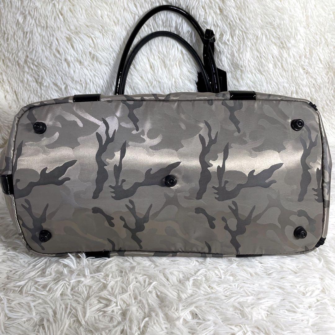 CPG GOLF シーピージーゴルフ 2WAY ボストンバッグ カモフラ グレー