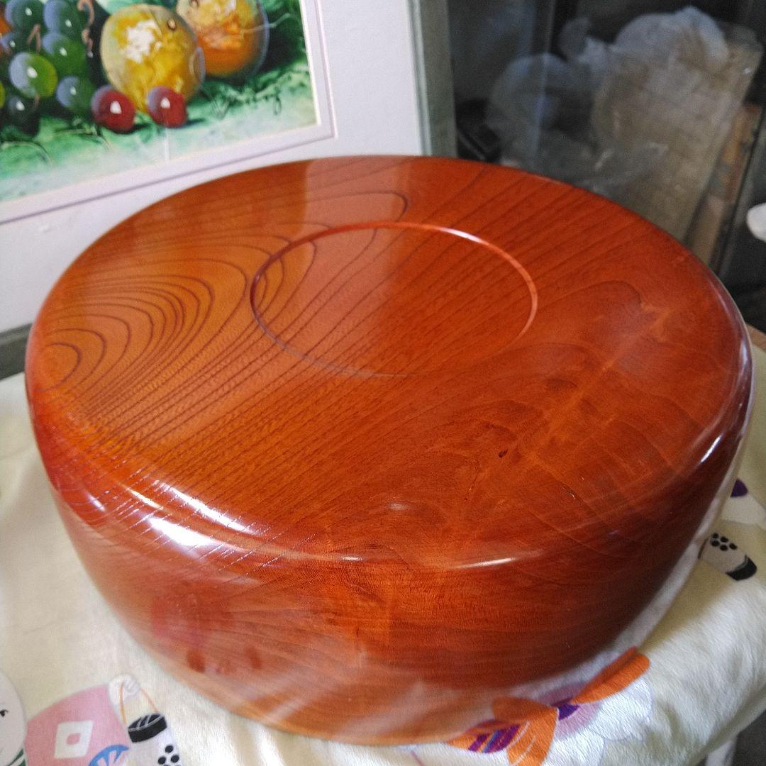 本欅　茶櫃　茶びつ　くり抜き　未使用