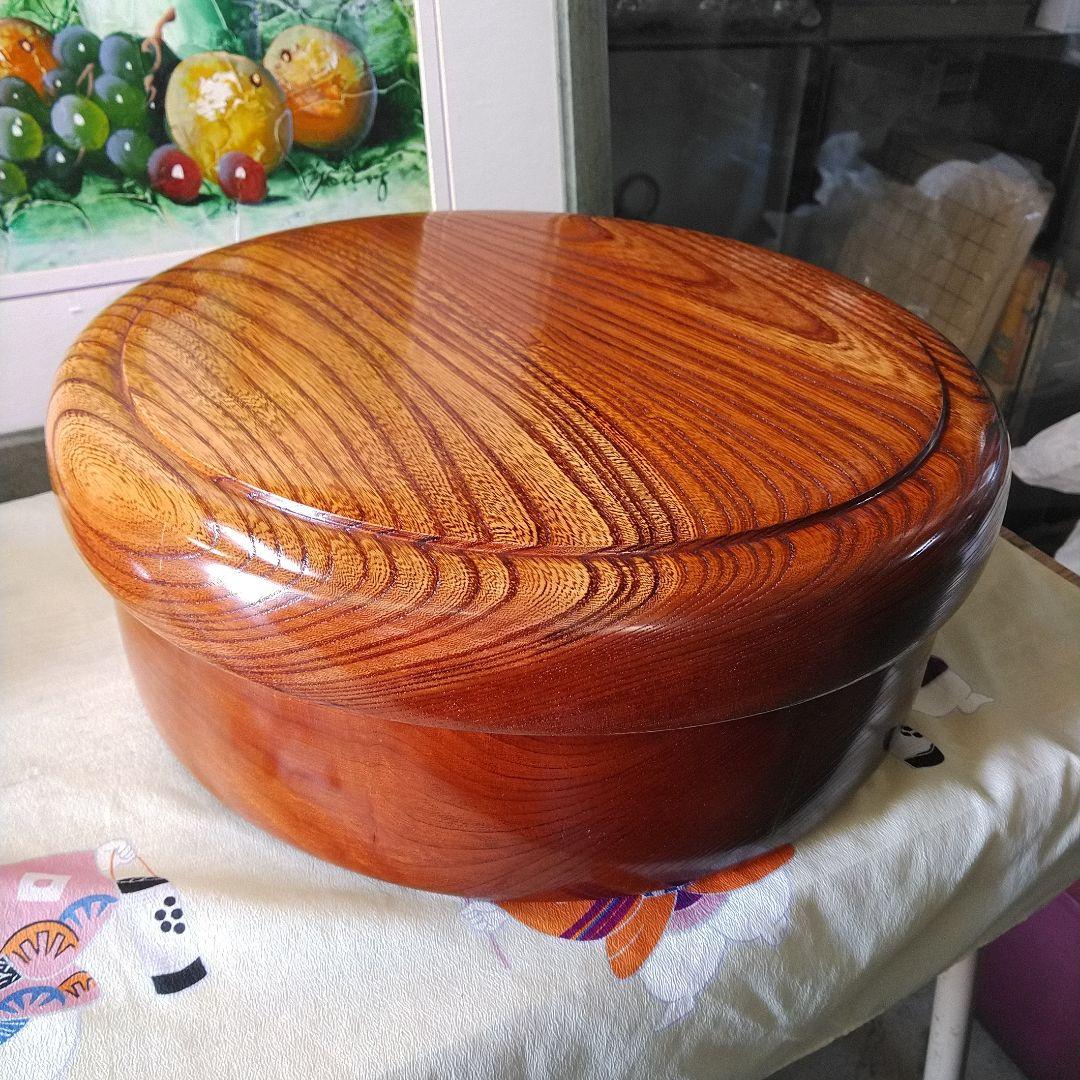 本欅　茶櫃　茶びつ　くり抜き　未使用