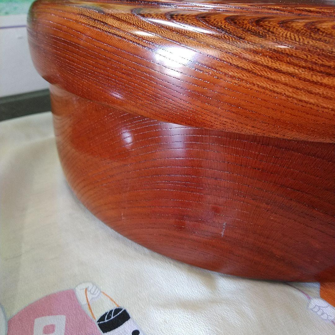 本欅　茶櫃　茶びつ　くり抜き　未使用