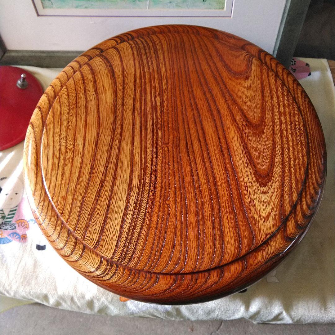 本欅　茶櫃　茶びつ　くり抜き　未使用