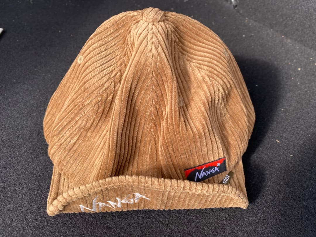 NANGA ×clef コーデュロイキャップ【未使用　タグ付き】