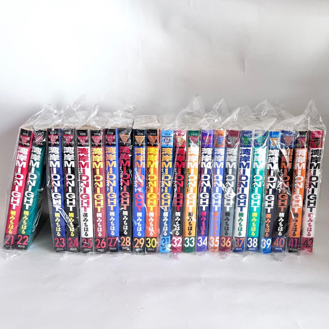 湾岸MIDNIGHT 全巻セット 1〜42巻 裁断済み