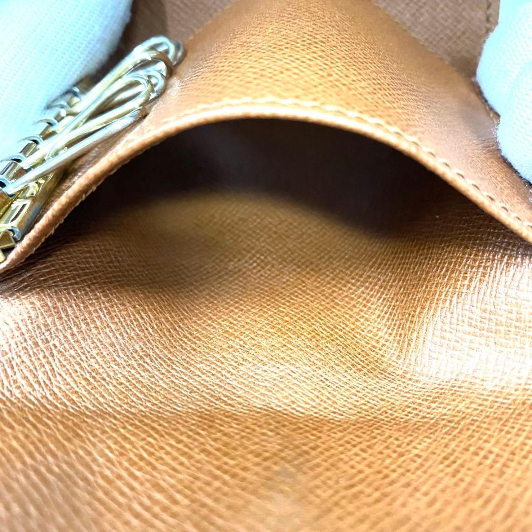 ルイ ヴィトン◎ミュルティクレ6 モノグラム キーケース ブラウン 茶色