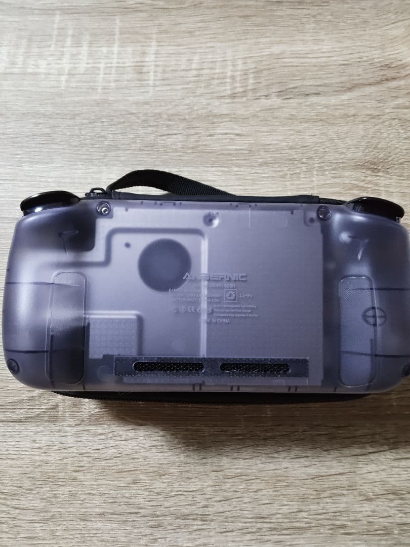 ANBERNIC RG406H クリアパープル 収納ケース付き