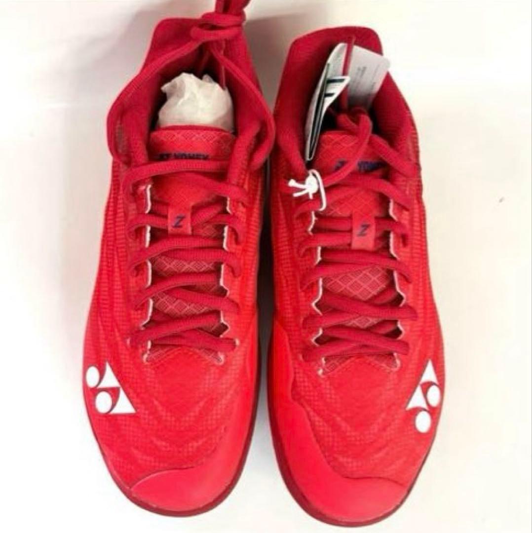 ⭐️限定⭐️ヨネックス パワークッション エアラスZ メン 23.5 ルビーレッド