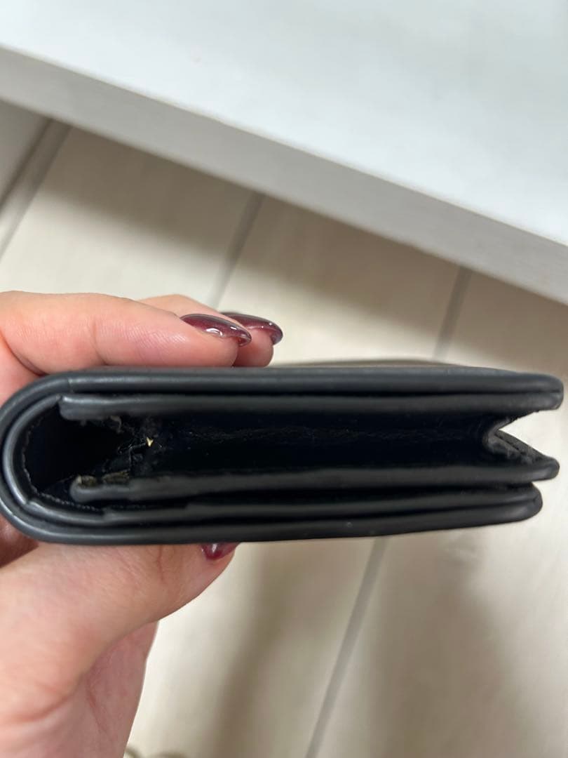 CELINE ブラック 二つ折り財布