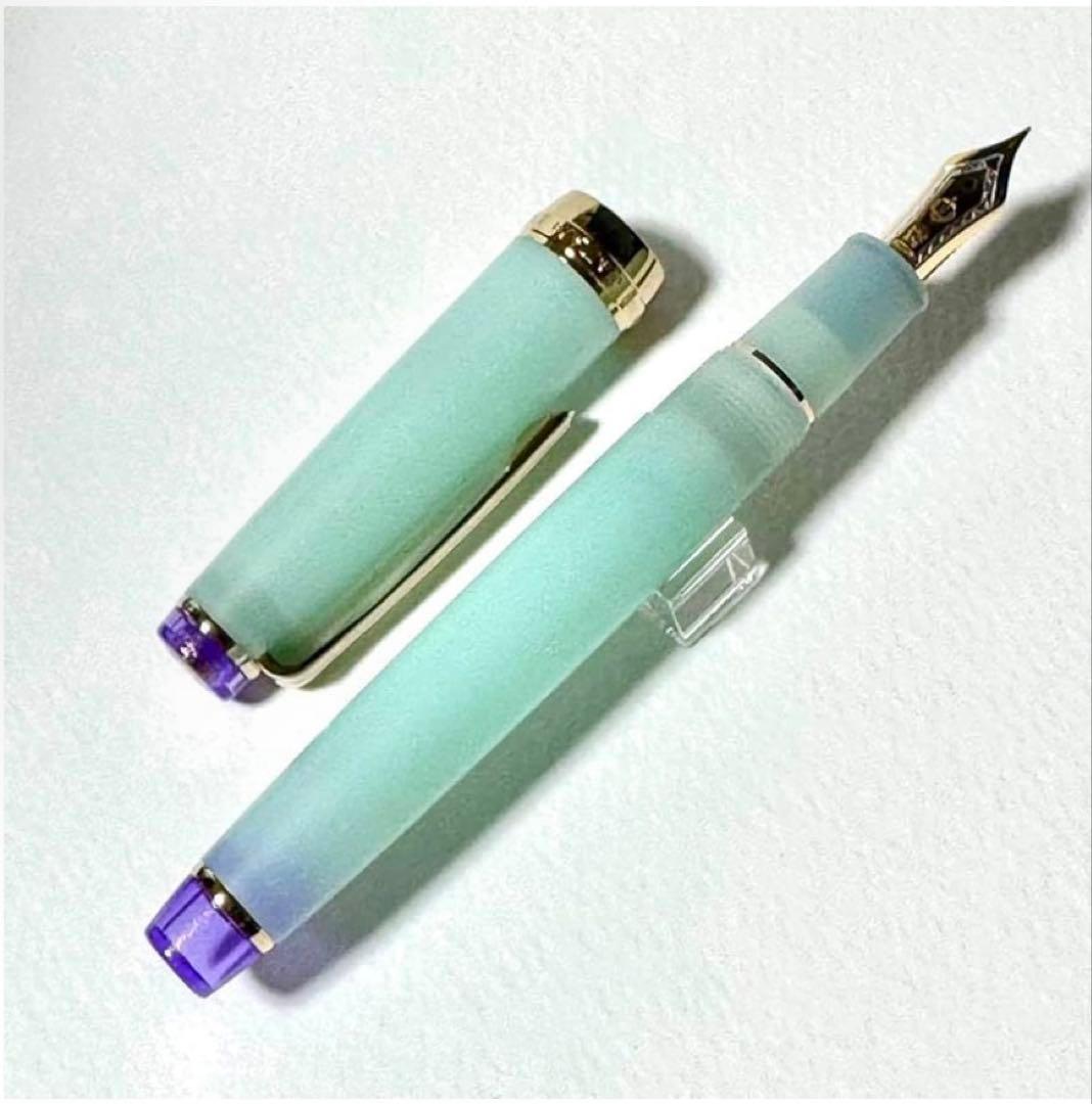 セーラー万年筆 万年筆 四季織 雨音 春雨 中細 11-3059-301