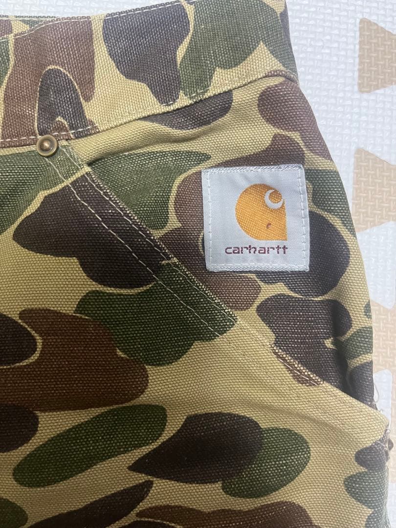 コ*豆様 90s Carhartt camouflage duckpants U