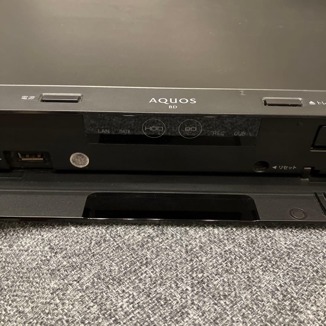 シャープ ブルーレイディスクレコーダー 2B-C05BW 説明書付き