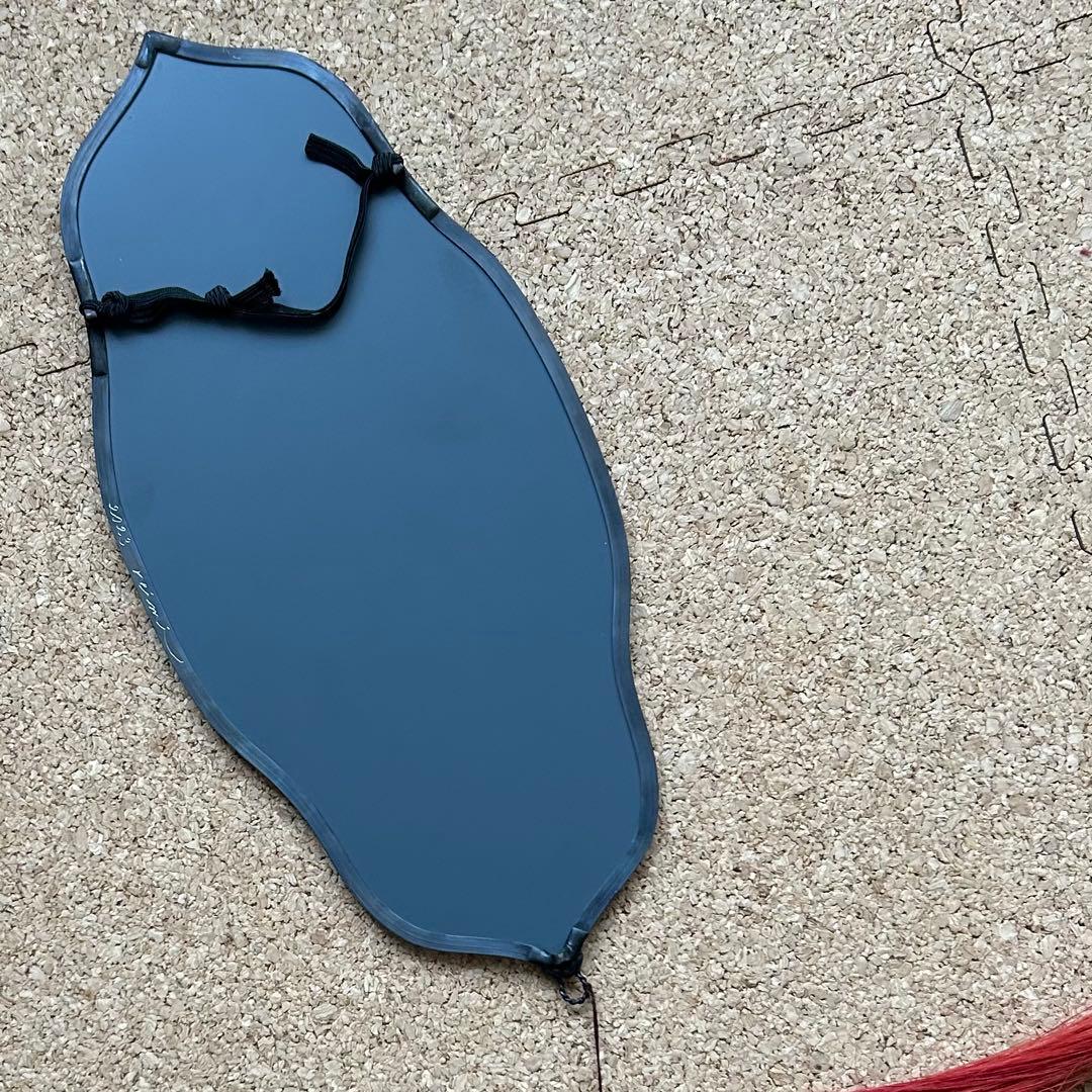 未使用　reimi ミラー　タッセル付き