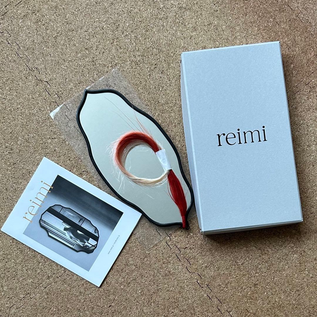 未使用　reimi ミラー　タッセル付き