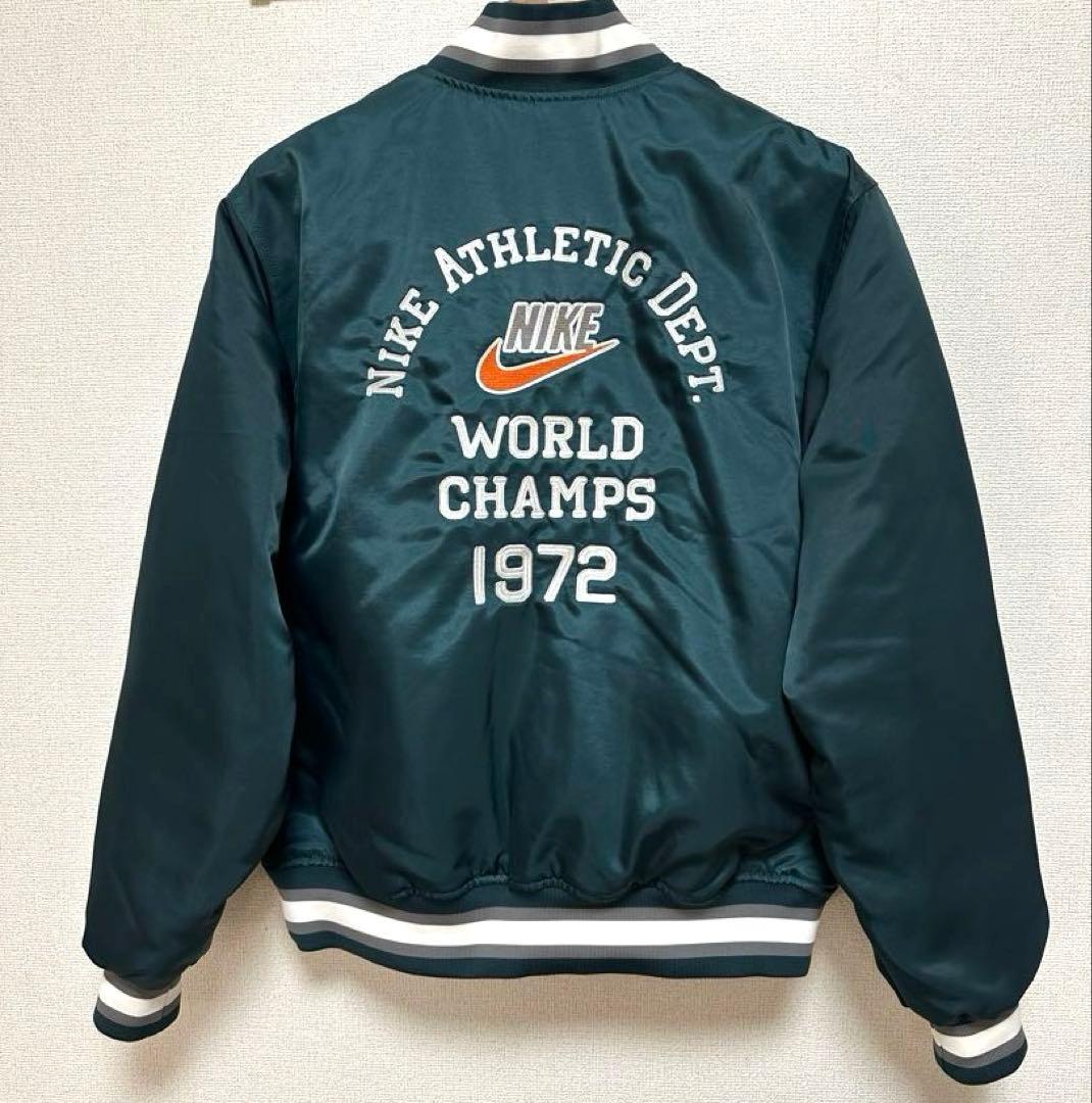 専用です。極美品 NIKE ナイキ スタジャン グリーン XL 1972 刺繍