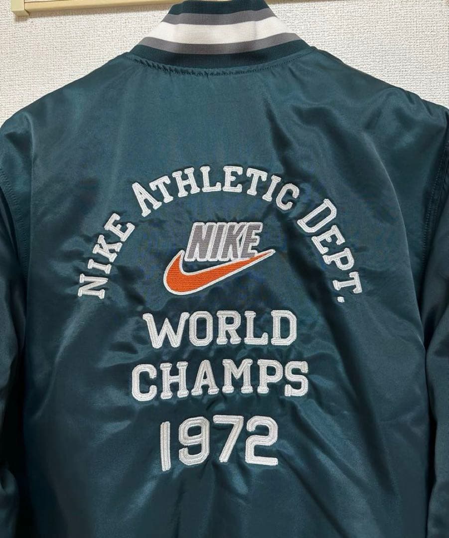 専用です。極美品 NIKE ナイキ スタジャン グリーン XL 1972 刺繍