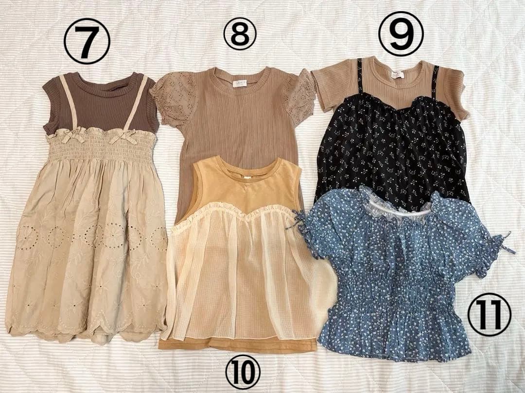 女の子110cm 夏服まとめ売り