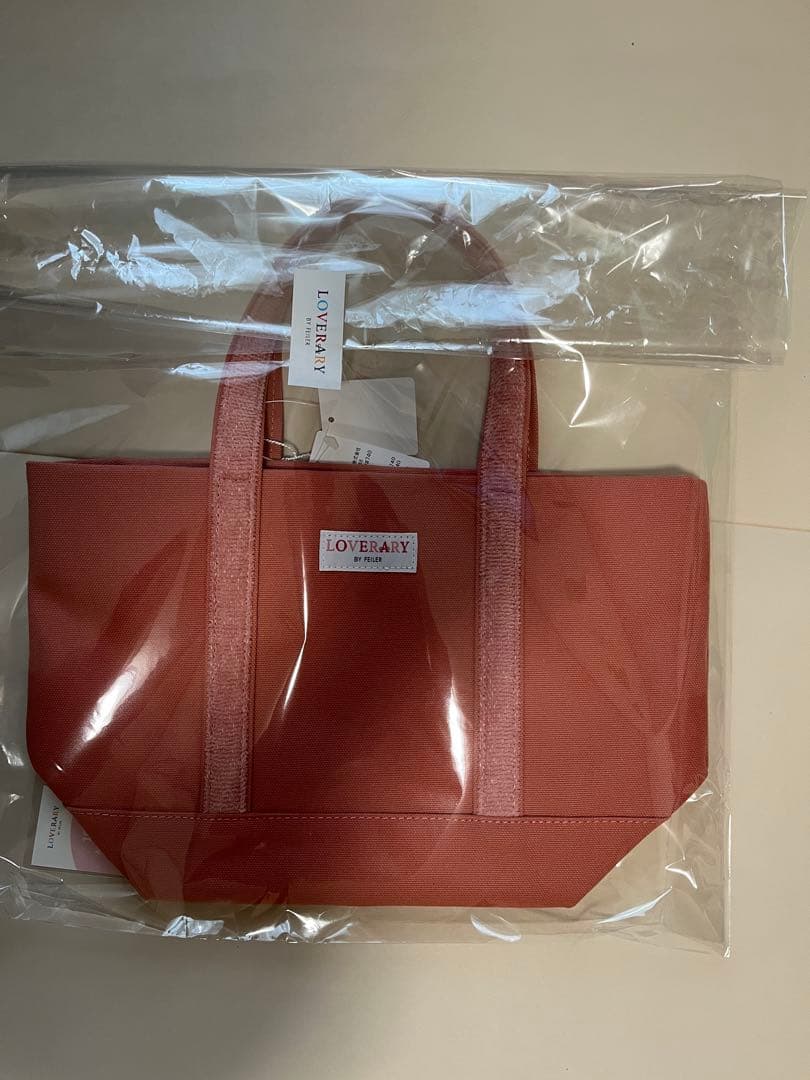 ラブラリーバイフェイラー オールドテディガール ワッペントートバッグ ピンクL