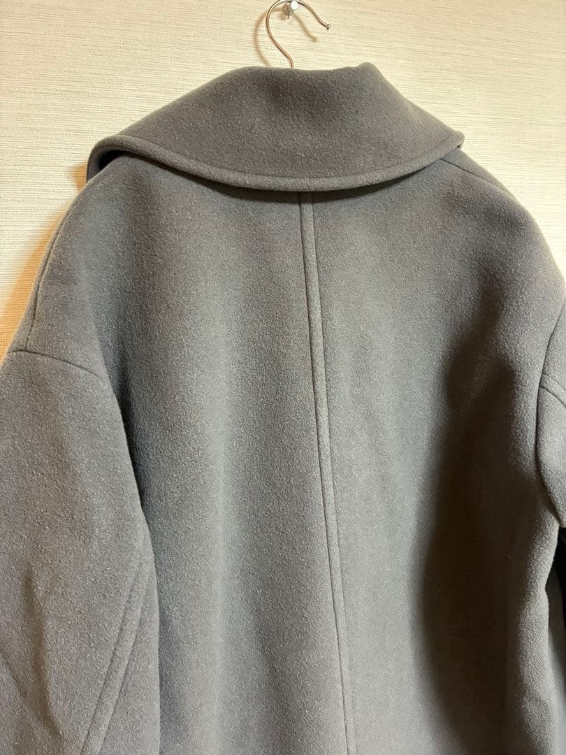 IENA ダブルモッサコート　グレー　38