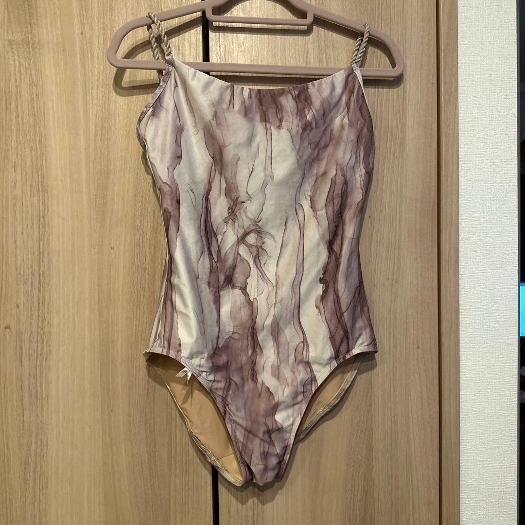 限定オークション・美品・JAC キャミソールレオタード プラム