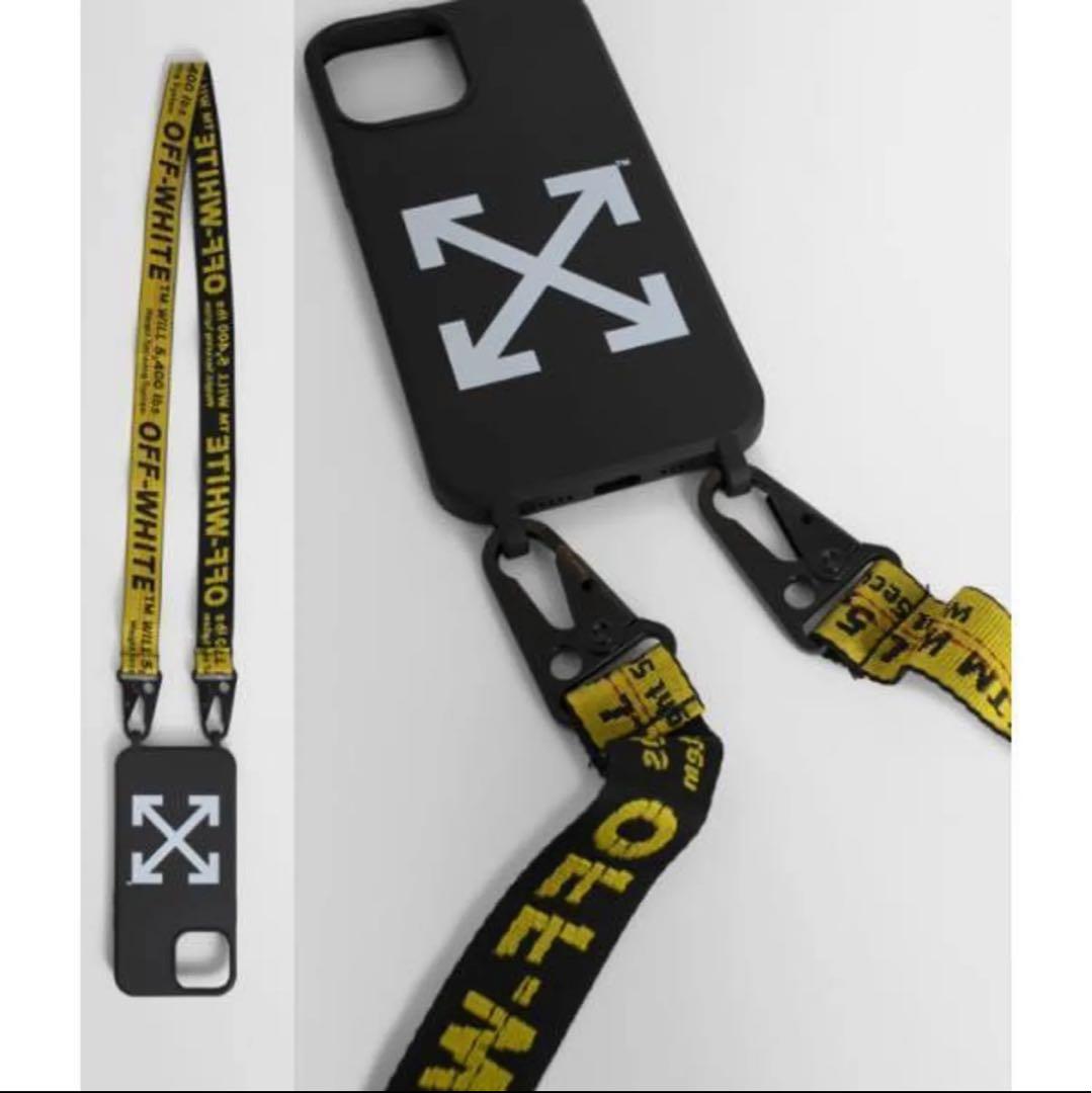 OFF-WHITE iPhoneケース ブラック