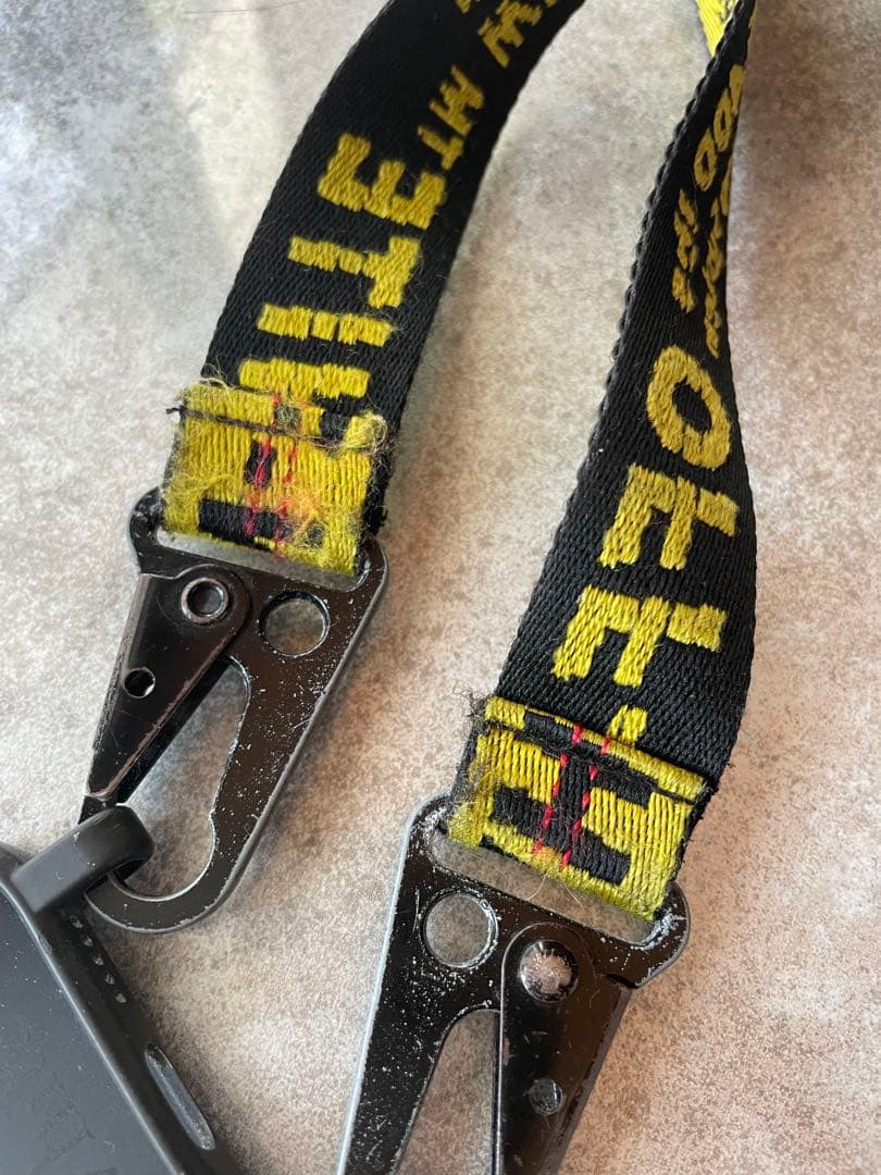 OFF-WHITE iPhoneケース ブラック