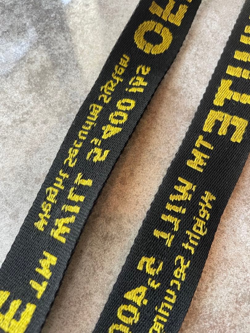 OFF-WHITE iPhoneケース ブラック