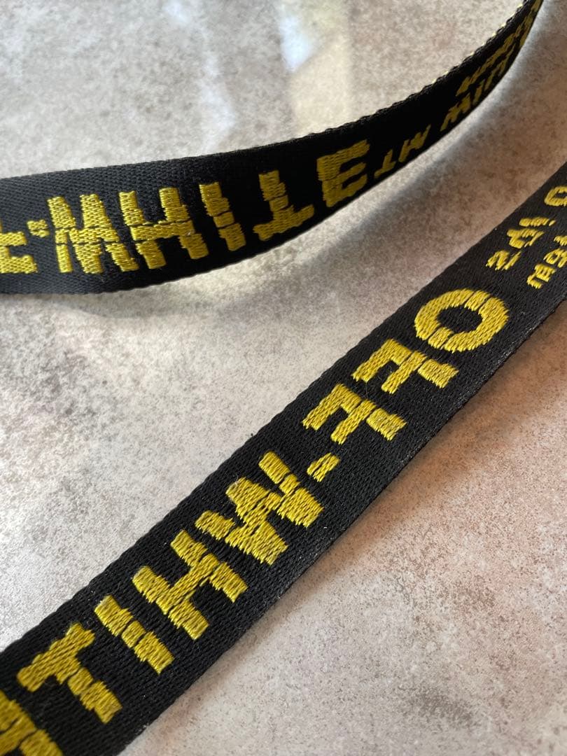 OFF-WHITE iPhoneケース ブラック