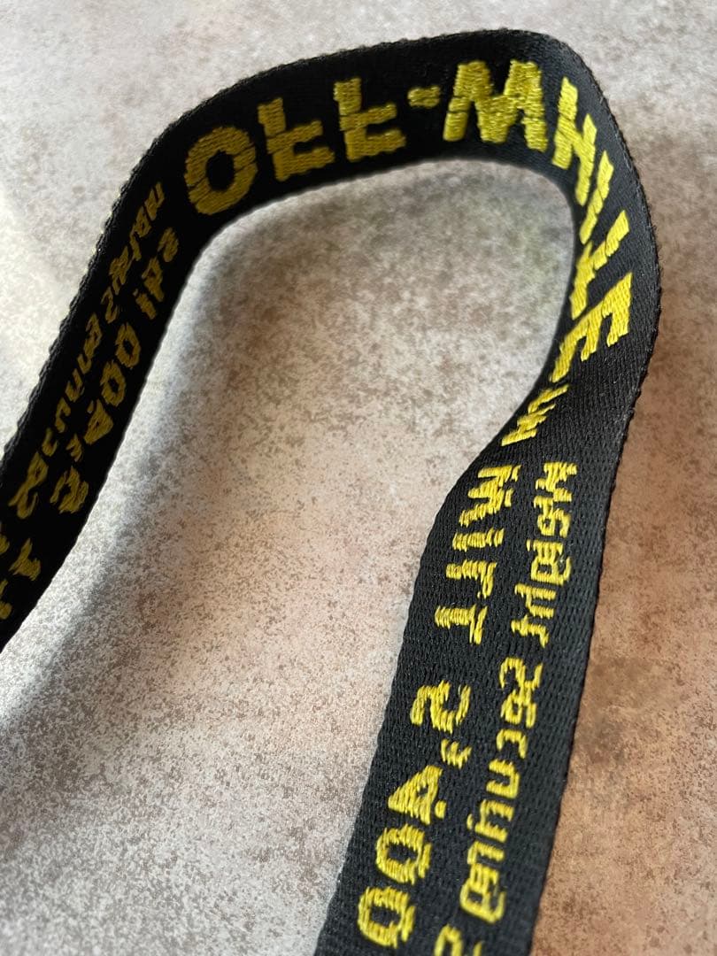 OFF-WHITE iPhoneケース ブラック