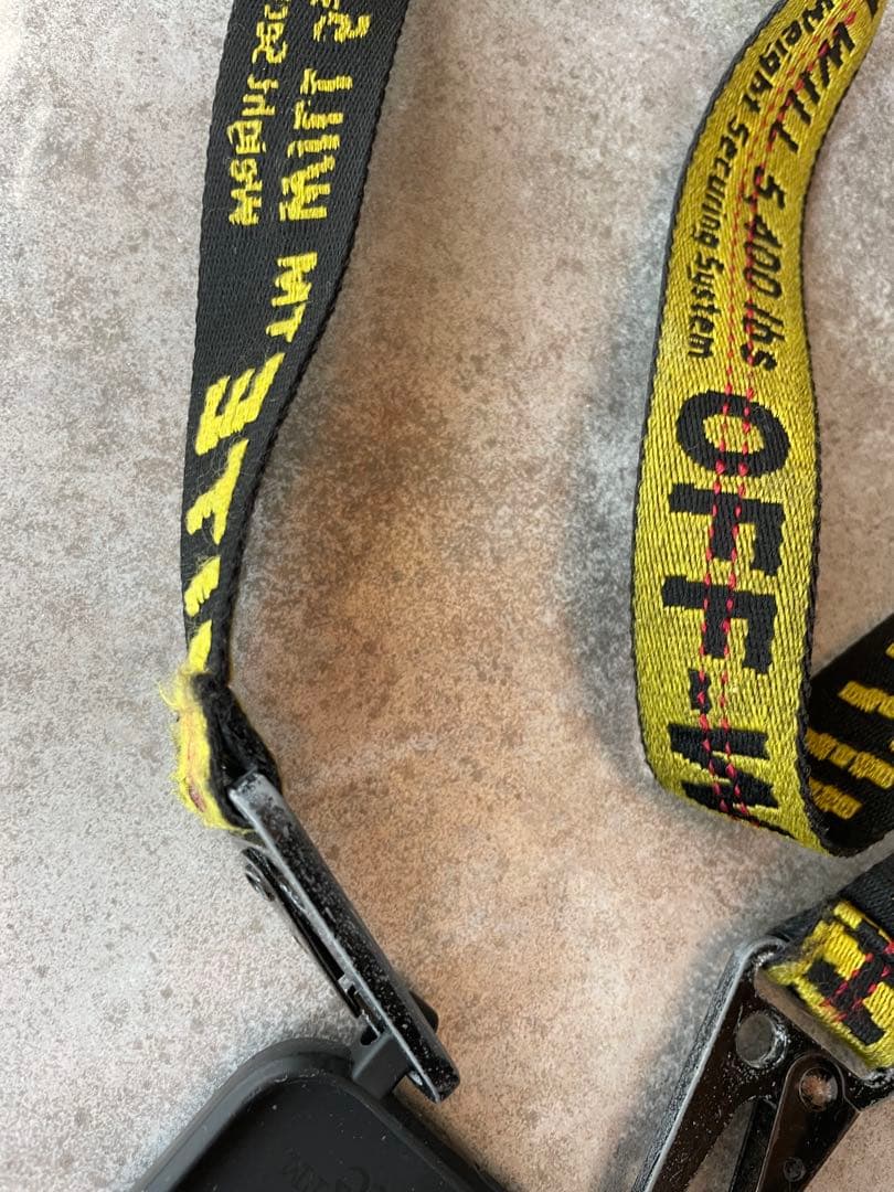 OFF-WHITE iPhoneケース ブラック