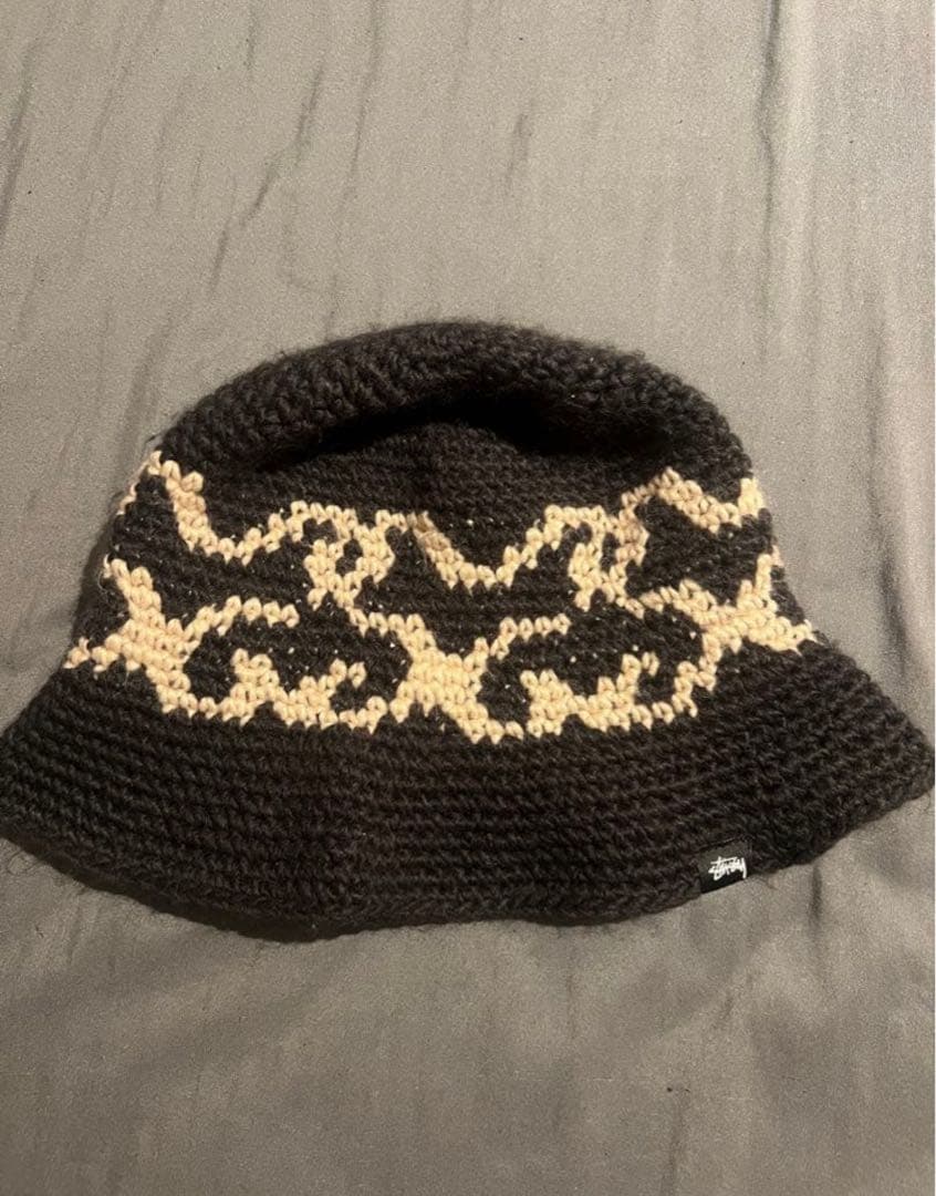 Stussy Ss Knit Bucket Hat クラッシャーハット