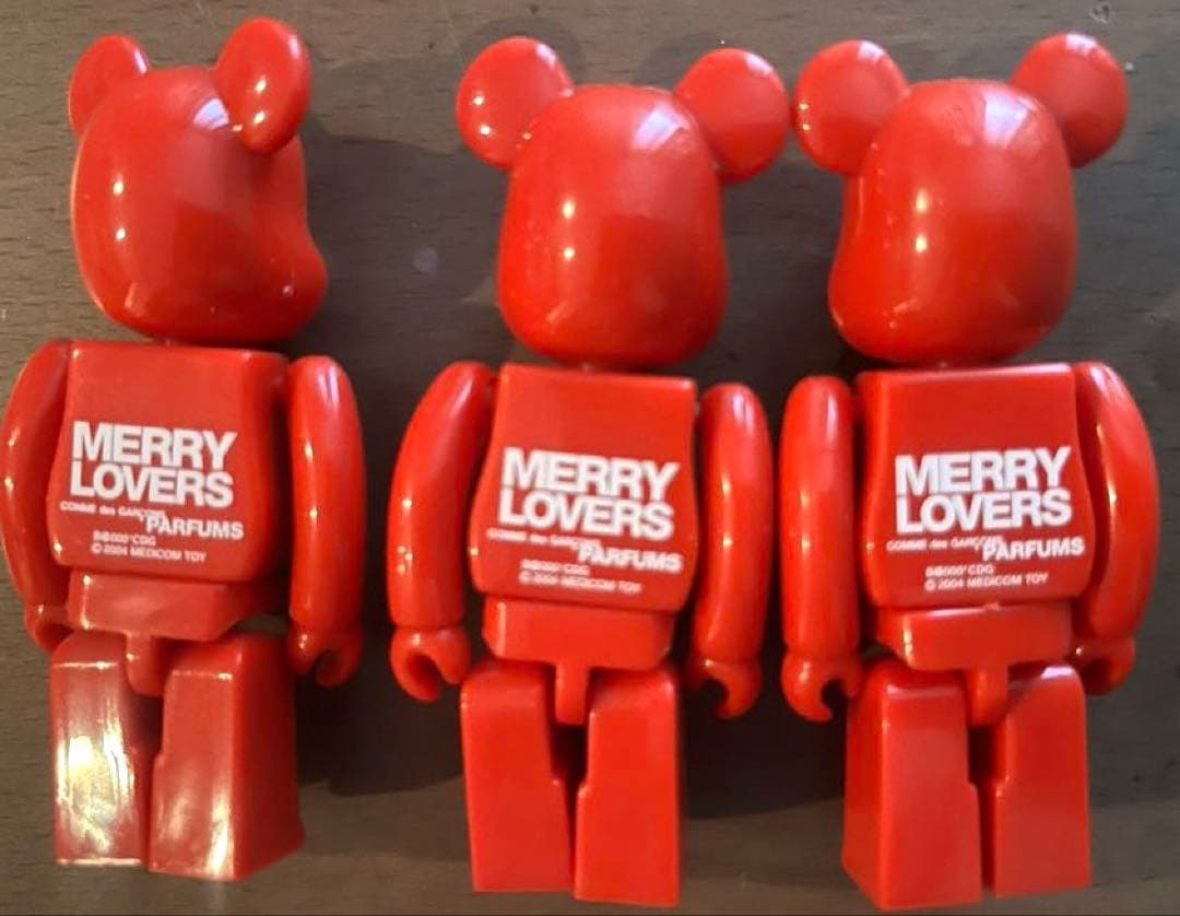 CDG3【オードトワレ】×ベアブリック3体セット