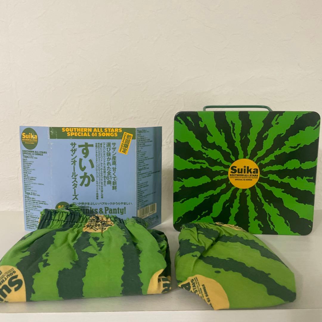 サザンすいか缶.CD.カセット.トランクス.ショーツ.帯