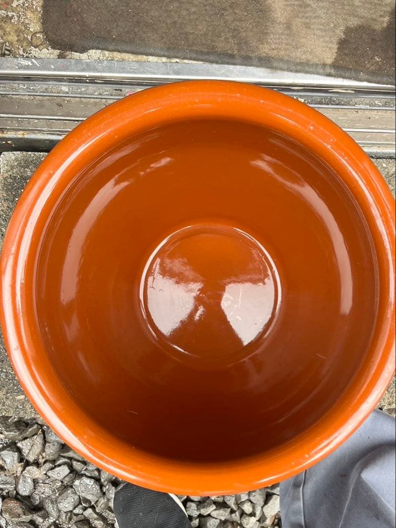 常滑焼 10号 カメ 甕 壺 漬物容器 陶器 保存容器 久松窯