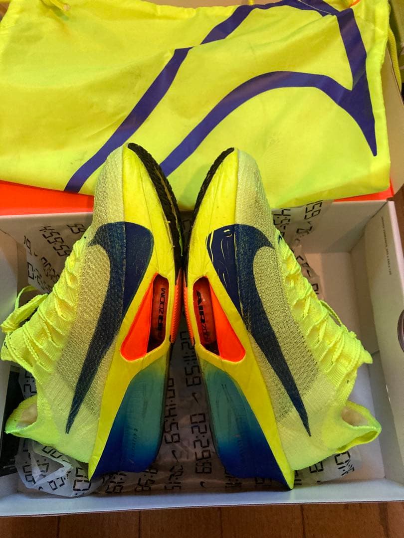 ナイキ　アルファフライ3 27-27.5cm イエロー　初期カラー　ランニング