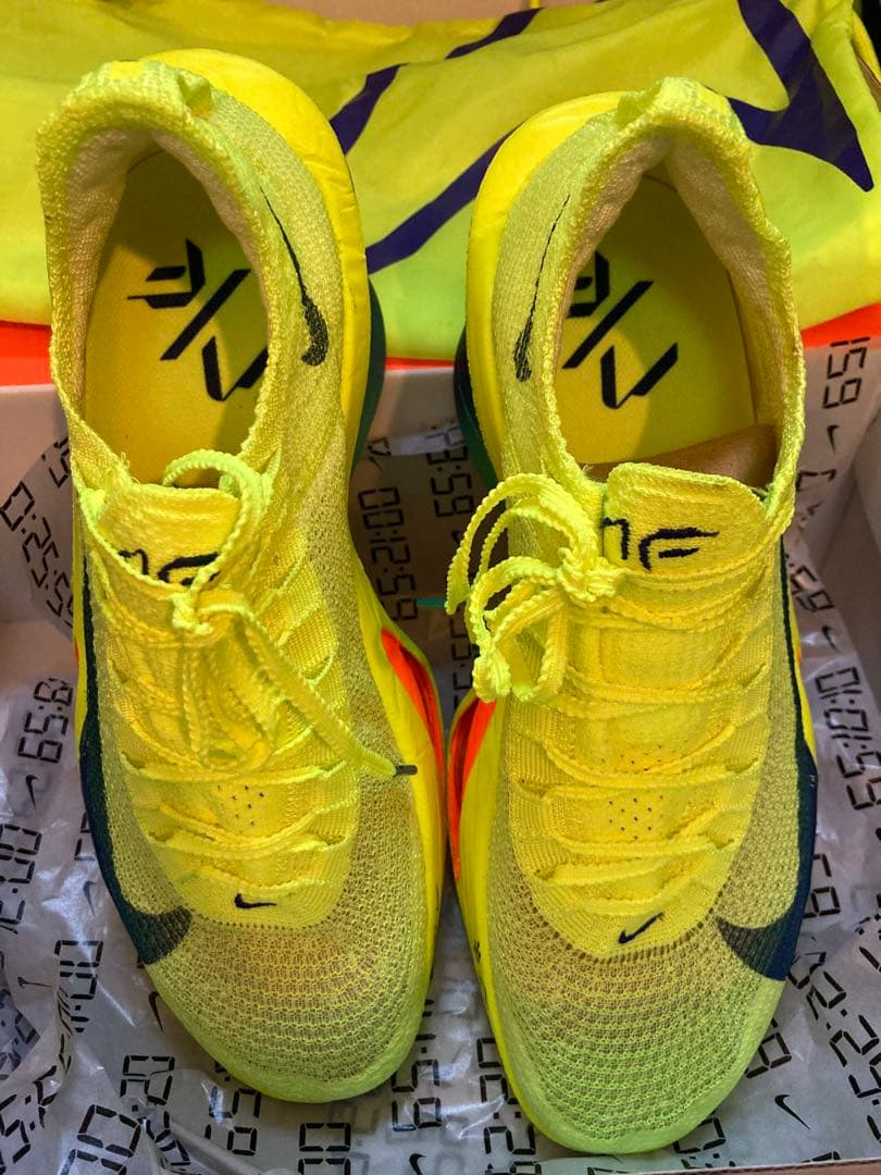 ナイキ　アルファフライ3 27-27.5cm イエロー　初期カラー　ランニング