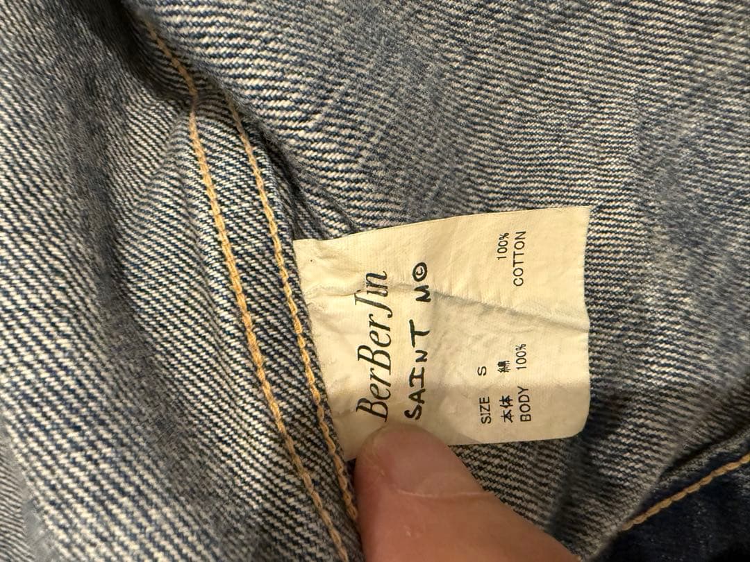 25SS セントマイケル デニムジャケット S SAINT Mxxxxxx