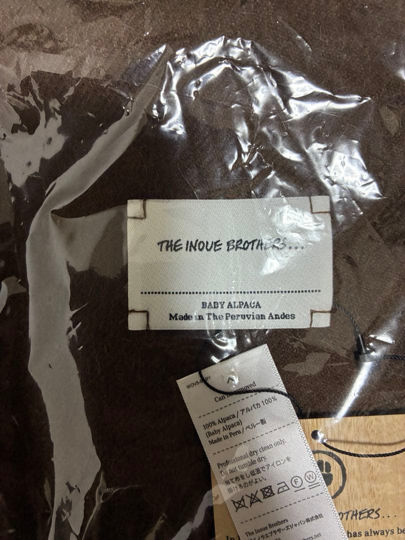 THE INOUE BROTHERS アルパカ マフラー