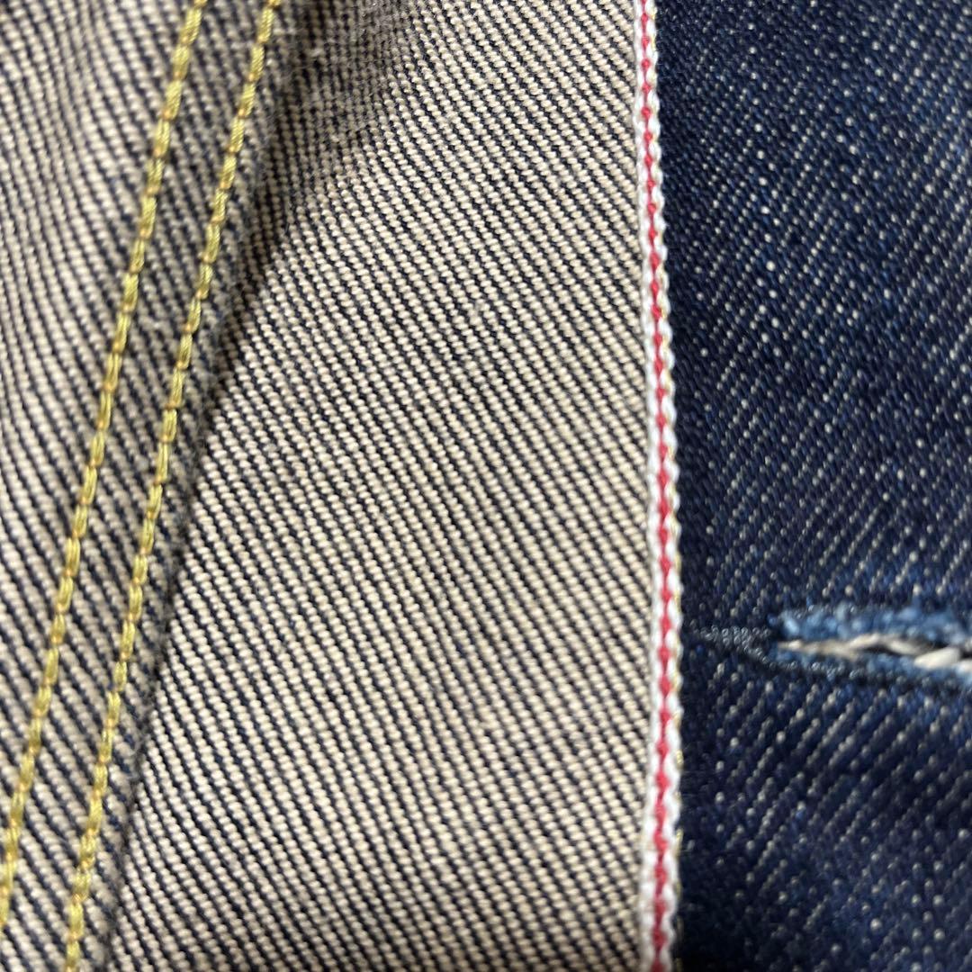 IRON HEART 21oz エクストラヘビー　デニムジャケット　W38 濃紺