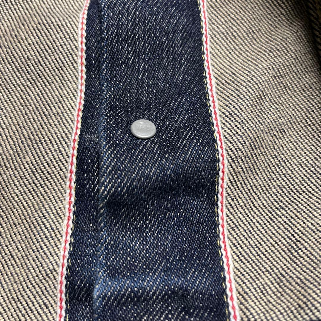 IRON HEART 21oz エクストラヘビー　デニムジャケット　W38 濃紺
