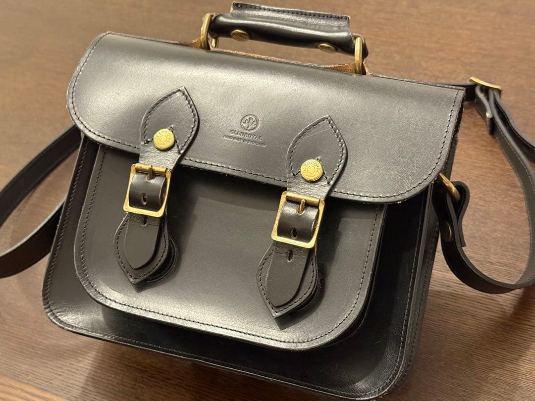 グレンロイヤル　GLEN　サッチェルバッグ（9インチ）02-6015