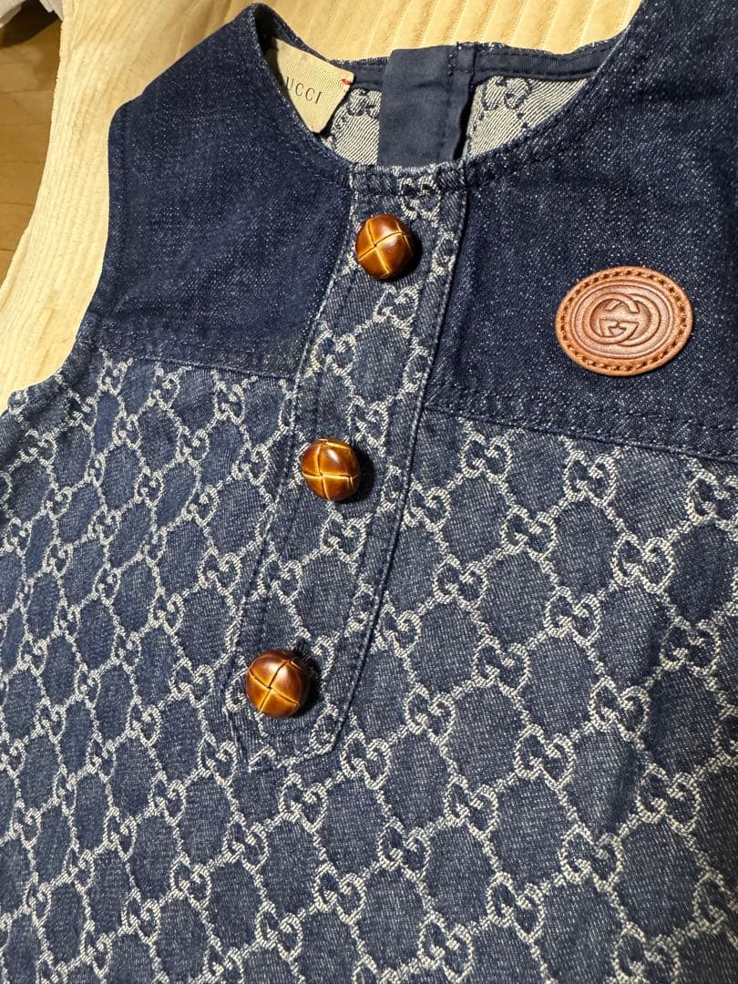 最終価格GUCCI デニムワンピース