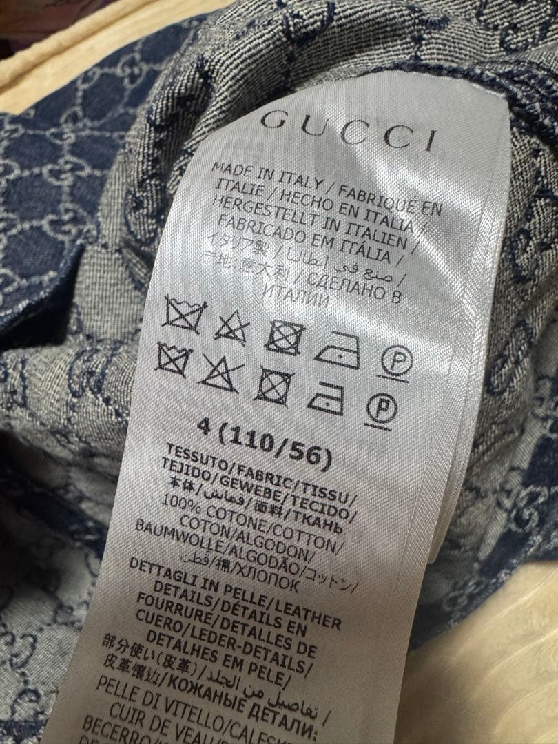 最終価格GUCCI デニムワンピース