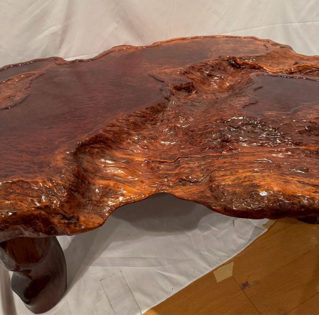 座卓　豊倉銘木有限会社　一枚板　無垢