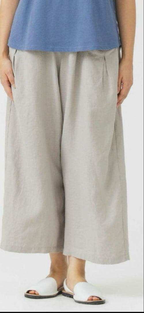 群言堂　リネンキャンバス薄荷(はっか) グレー