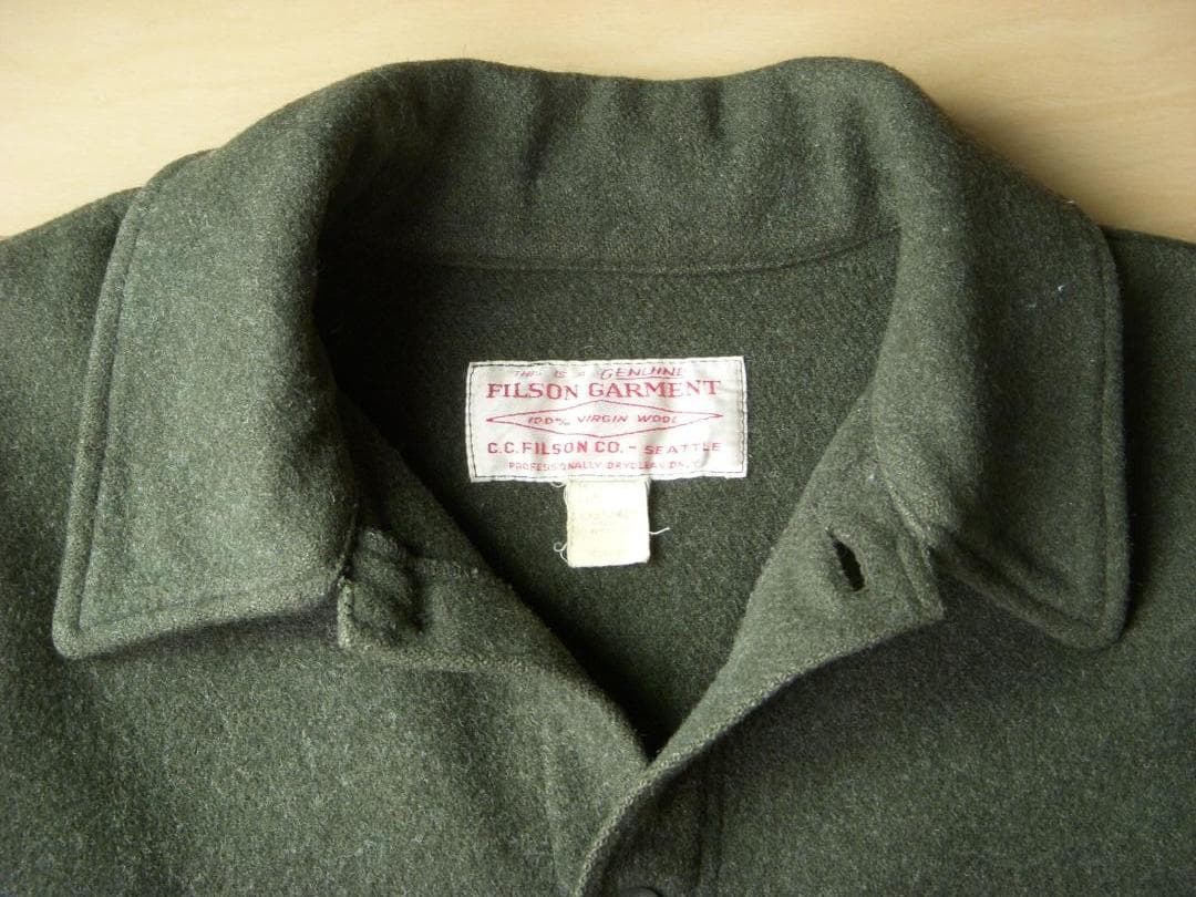 vintage filson mackinaw ウールジャケット size50