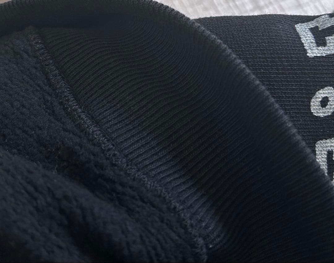 45R 美品！プロパティロゴプリント裏毛の908スウェット 1 黒