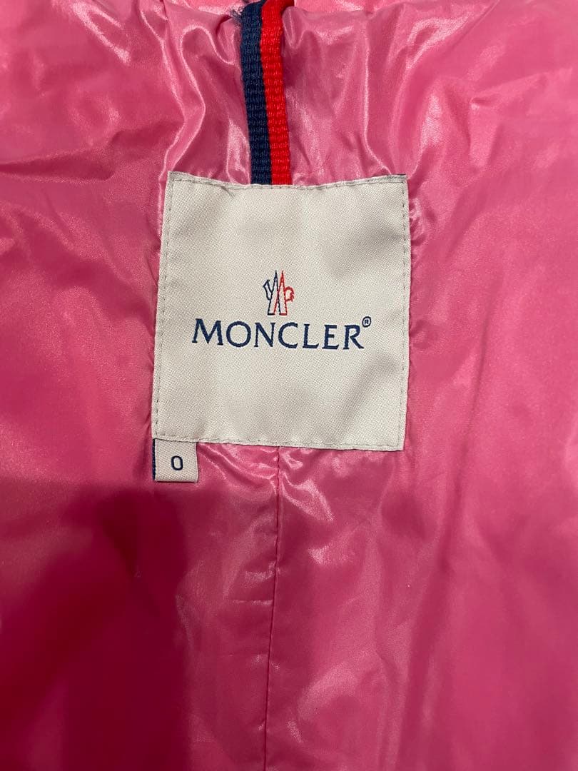 希少 MONCLER チベット スダウンベスト ワッペンロゴ　レディース　キッズ