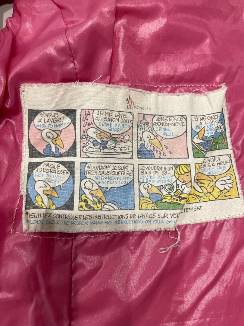 希少 MONCLER チベット スダウンベスト ワッペンロゴ　レディース　キッズ