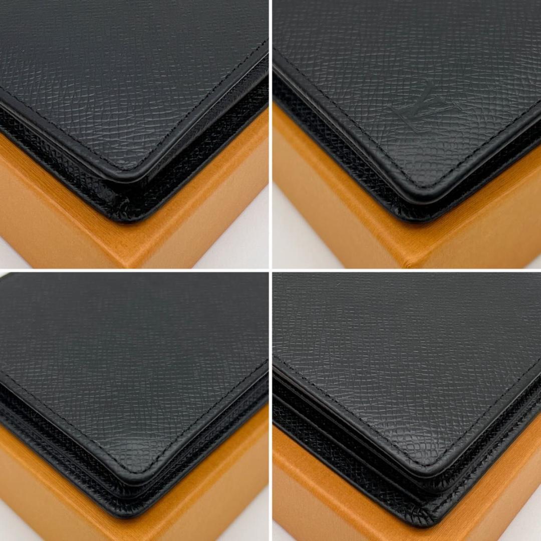 【美品】ヴィトン タイガ ポルトフォイユ フロリン 財布 黒 M31112