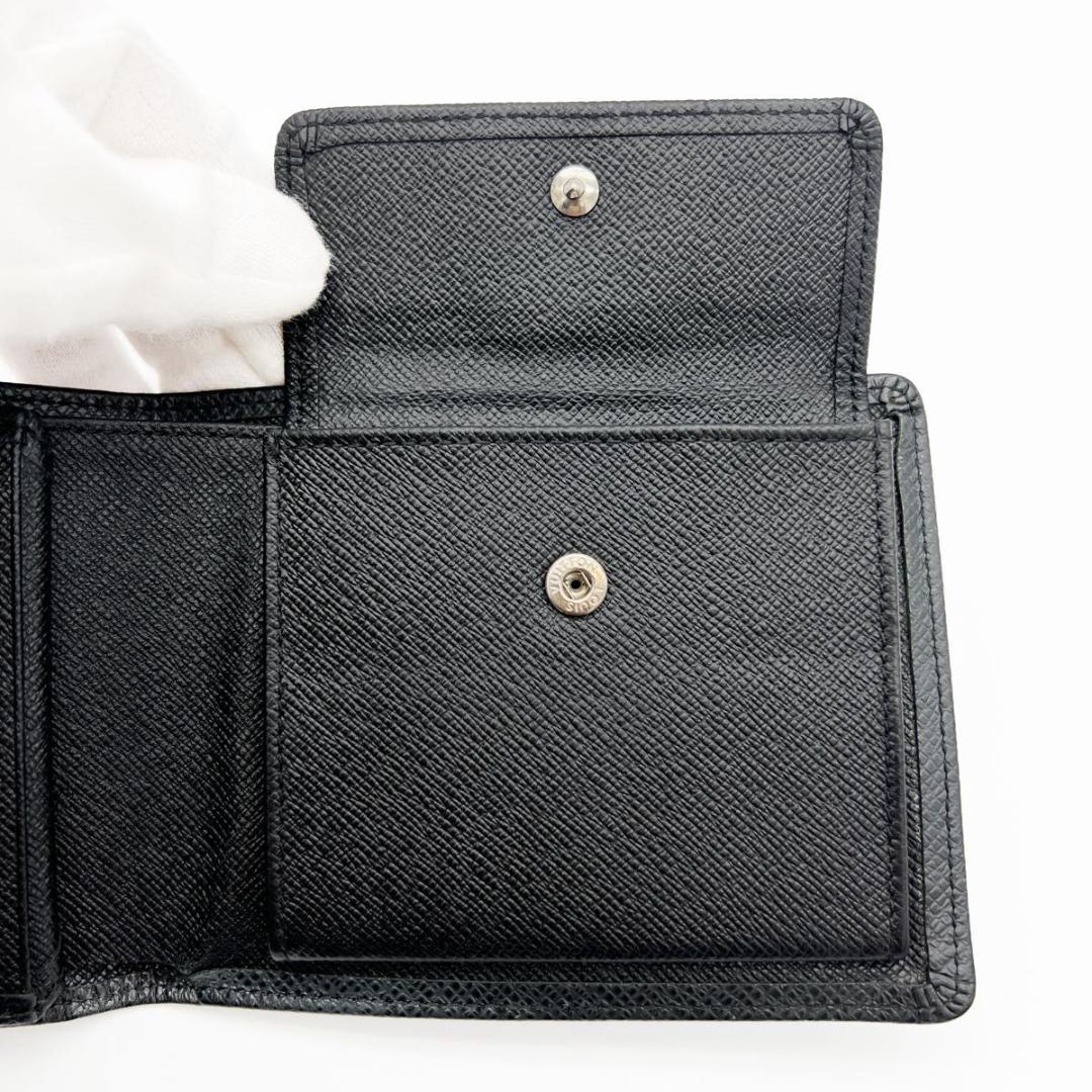 【美品】ヴィトン タイガ ポルトフォイユ フロリン 財布 黒 M31112