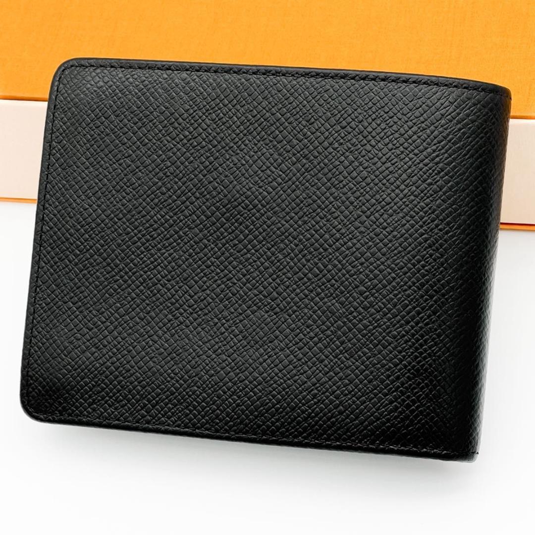 【美品】ヴィトン タイガ ポルトフォイユ フロリン 財布 黒 M31112